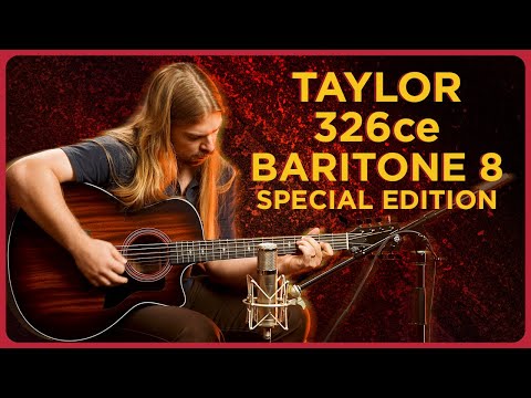 Taylor 326ce Baritone-8 Special Edition 2023 - Present - Shaded Edgeburst image 7