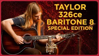 Video thumbnail for It's Back! Taylor 326ce Baritone 8 Special Edition by Alamo Music Center