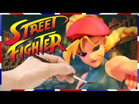Delta Red Kicking Cammy from Street Fighter 1/7 resin model figure kit.