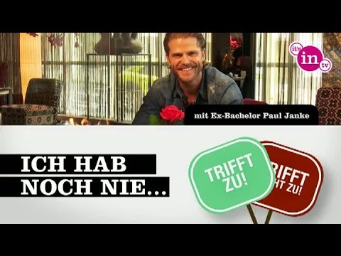 ICH HAB NOCH NIE...! Pikante Fragen an Ex-Bachelor Paul Janke