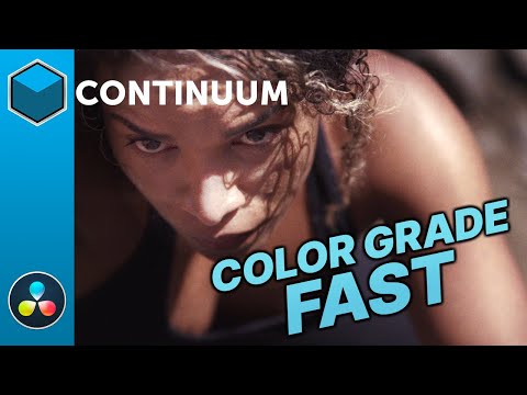 Fast Color Grading in Resolve with Groups and Continuum filters