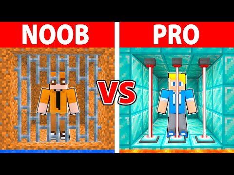 Minecraft NOOB vs PRO: PRIGIONE PIÙ SICURA CHALLENGE!