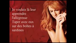 Celine Dion   Je Ne Suis Pas Celle Audio with Lyrics   YouTube 360p