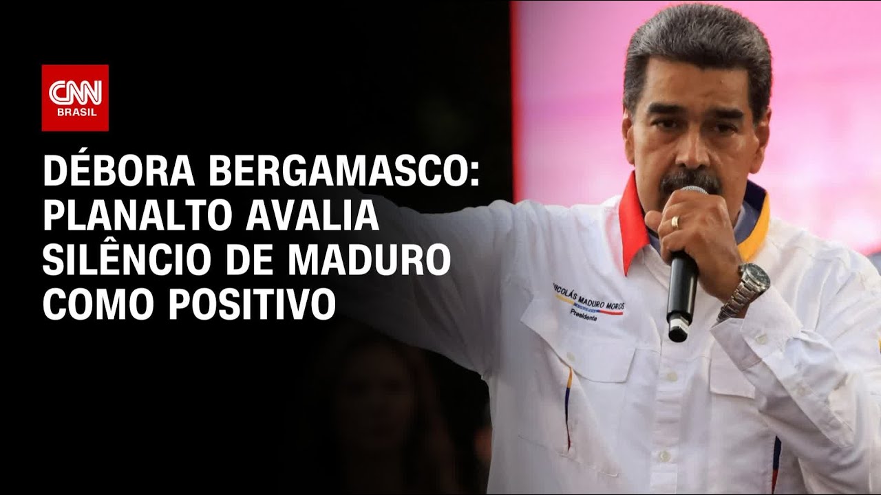 Débora Bergamasco: Planalto avalia silêncio de Maduro como positivo | CNN 360º
