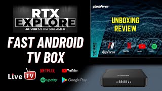 Fast Android Media Streaming TV Box - GloriaForce RTX Explore  ⫸  UNBOXING REVIEW  ⫷