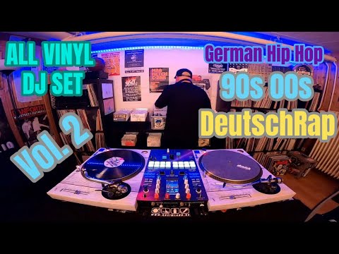 ALL VINYL // 90s 00s DeutschRap Vol. 2 // German Hip Hop