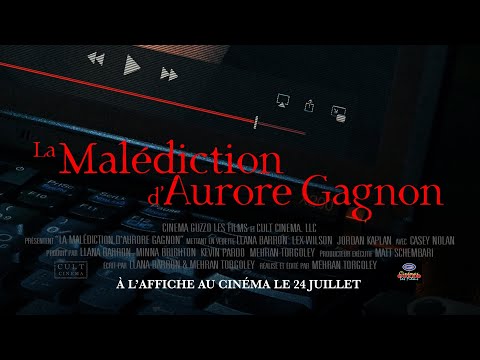 afbeelding La Malédiction d'Aurore Gagnon (Français)