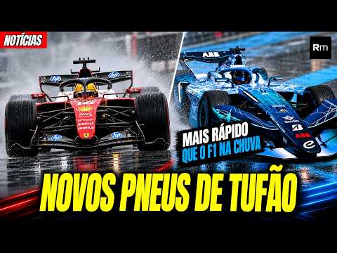 PNEUS DE TUFÃO VÃO REVOLUCIONAR CORRIDAS NA CHUVA / CAMARA / ALONSO / CADILLAC / ASTON / MAX