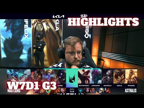 MAD vs AST - Highlights | Week 7 Day 1 S11 LEC Summer 2021 | Mad Lions vs Astralis