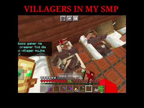 INSANE VILLAGERS in SMP!! 😱 | Giddy Duke