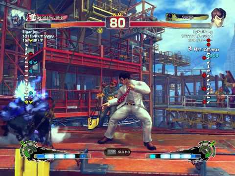 SSF4 AE: Eiganjoo (Oni) vs IpKaiFung (Fei Long) [720p HD]