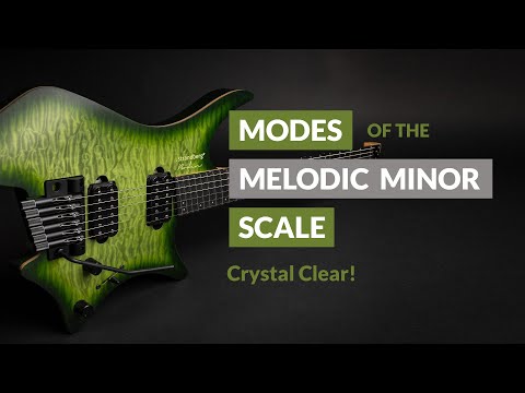 MODES of the MELODIC MINOR scale – Ultimate Guide - CRYSTAL CLEAR!