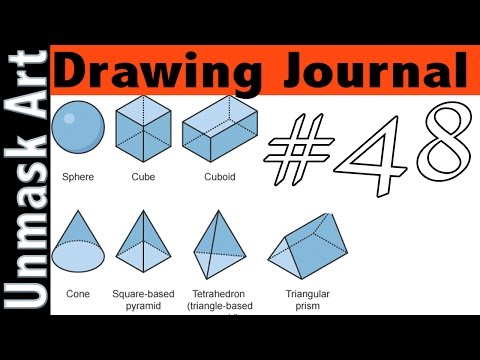 Drawing Journal #48 "Tips on Thinking in 3D"