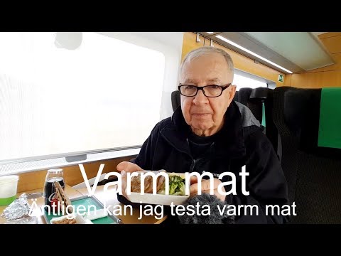 2019-02.25 VARM MAT Äntligen får jag testa varm mat i 1:a klass