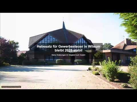 Hebesatz für Gewerbesteuer in Wilsum bleibt 2025 stabil - Gewerbesteuer News