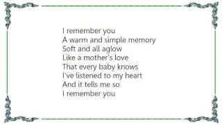 Chaka Khan - I Remember U Lyrics
