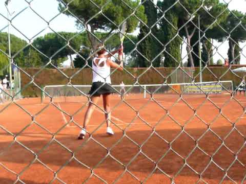 ITF Ciampino 2009 - Primo turno - Carolina Pillot vs Paola Cigui