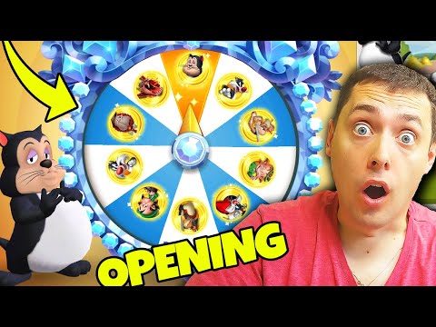 Catstello BIG GOLDEN TICKET WHEEL OPENING in Looney Tunes World of Mayhem