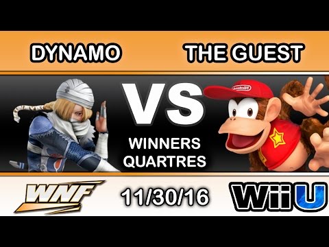 WNF 4.5 - Dynamo (Sheik) Vs. The Guest (Diddy Kong) Winners Quarters - Smash Wii U
