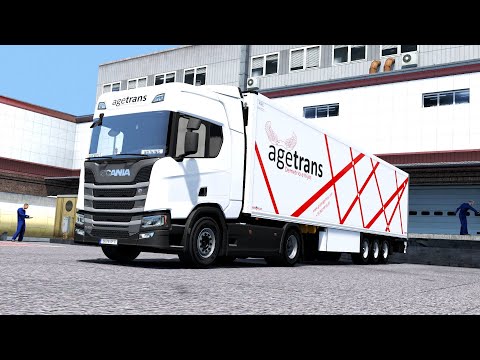 ETS2 1.35 ProMods 2.41 Scania R450  Barcelona - Jaca