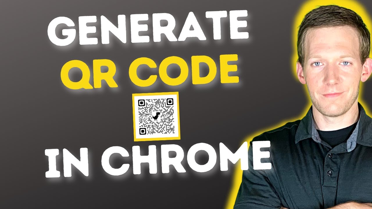 Generate QR Code For Any Webpage Using Google Chrome