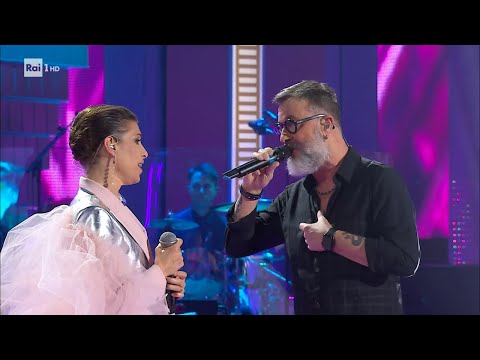 Loredana Errore con Marco Masini canta "Ragazza occhi cielo" - Ora o mai più 11/01/2025