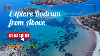 Bodrum’un Saklı Koyları | Ege Drone Manzaraları 4K Rahatlatıcı Video