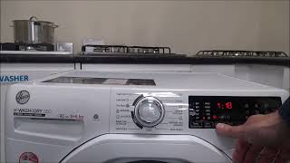 Hoover H3DPS4866TAM6 1400 Spin 8 + 6 kg Waschtrockner