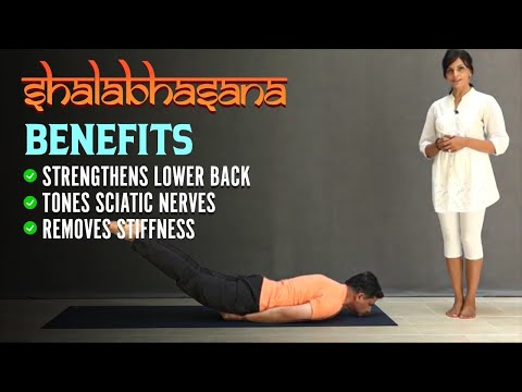 Shalabhasana Locust Pose with Ramdas