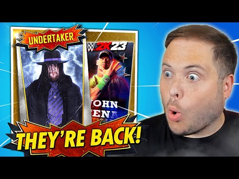 I Can't Believe These Cards are BACK! Special WWE 2K23 John Cena Event! - YouTube