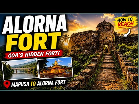 Mapusa to Alorna Fort | How to Reach Goa's Hidden Fort | Scenic Drive