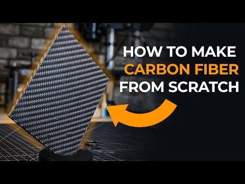 How To Make A Carbon Fiber Sheet From Scratch
