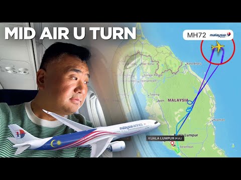 Malaysia Airlines A330neo Ferry Flight + B737 Mid-Air 'Technical'