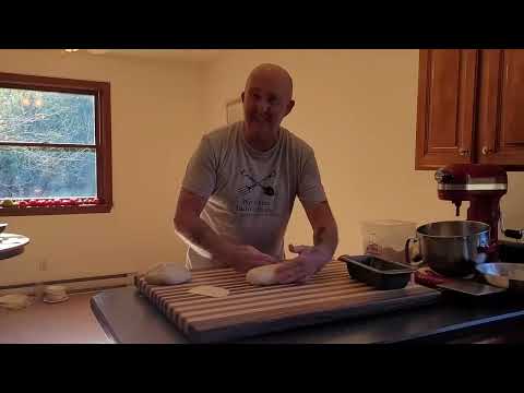 Part 4: Knocking back, dividing the dough and shaping a tinned bread