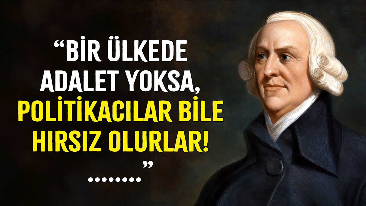 Ekonominin Babası Adam Smith'ten Ufkunuzu Açacak İnanılmaz Tavsiyeler
