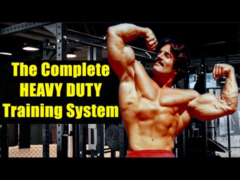 MIKE MENTZER: THE COMPLETE HEAVY DUTY TRAINING SYSTEM #mikementzer #gym #motivation #training