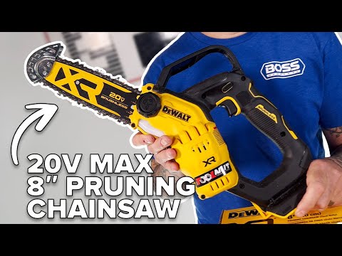 DeWalt 20V MAX XR 8-inch Pruning Chainsaw | Lightweight and Compact