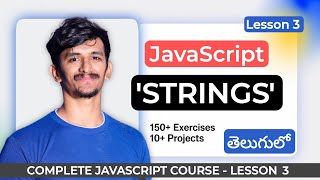 Download the video "JavaScript Full Course - Lesson 3: Strings & Template Literals with Real Shopping Examples"