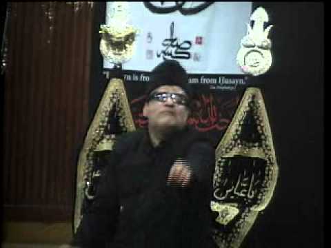Majlis in Urdu at IEC Husaini Chicago 12-14-2012 30th Muharram 1434 Maulana Abid Bilgirami
