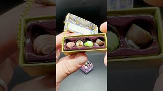 高級感たっぷり！超可愛い『ケース&箱入り高級チョコレートマスコットBOTANICAL』ガチャやってみた♪#ミニチュア#高級チョコ#食品サンプル#ガシャポン#新発売