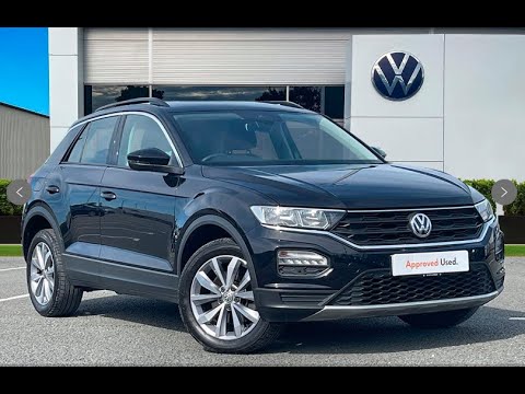 Approved Used Volkswagen T-Roc SE 1.0 TSI Manual Deep Black | Wrexham Volkswagen