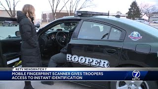 Instant identification with mobile fingerprint scanner