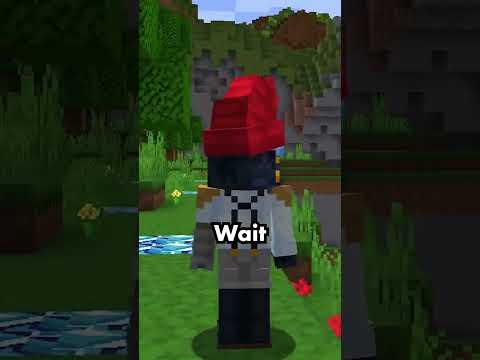 Minecraft GNOME HAT!!! #shorts