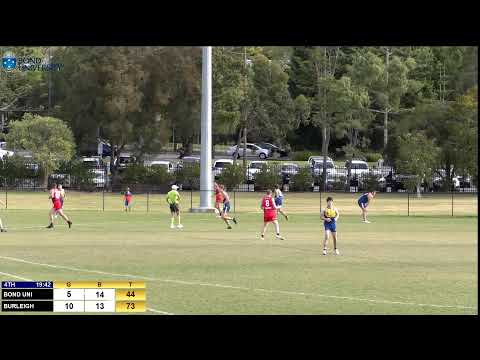 QFA Div 2 South  Week 2 Finals - Seniors -  Bond uni v Burleigh