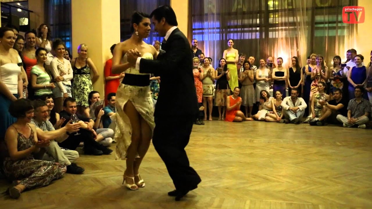 Sebastian Achaval and Roxana Suarez, 4, Moscow, Milonga "El Color" 28.06.2013