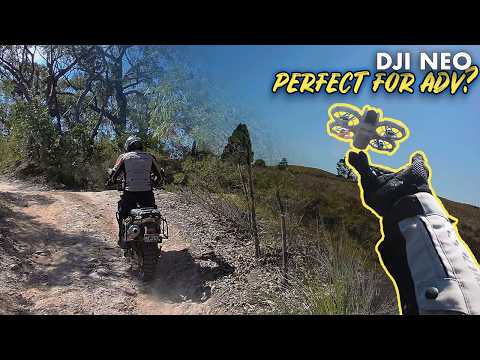 Is the DJI Neo a perfect adventure motorcycle drone?