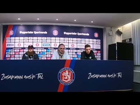 Die Pressekonferenz beim Cronenberger SC