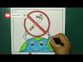 Anti Tobacco Day Drawing/World No Tobacco Day Drawing/No Smoking Drawing easy/Easy/Hard/Beginners