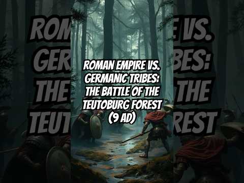 Roman Empire Vs. Germanic Tribes: The Battle of the Teutoburg Forest (9 AD)