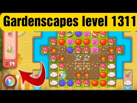 Playrix Gardenscapes Level 1311 hard level